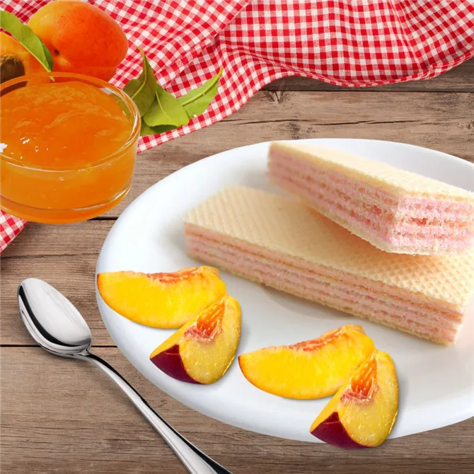 Garden Peach Wafers