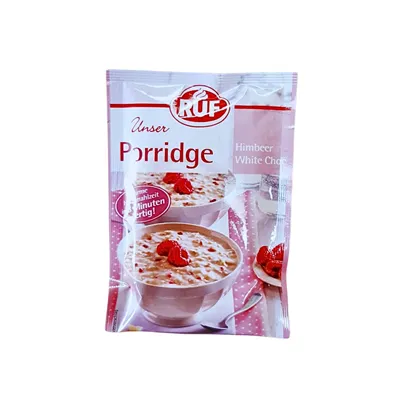 RUF Raspberry White Choc Porridge | Fusion Food Haus