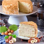 RUF Hazelnut Crumble Cake | Fusion Food Haus