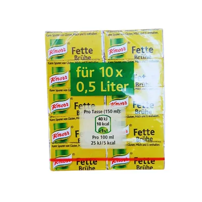 Yeast Stock Broth Knorr