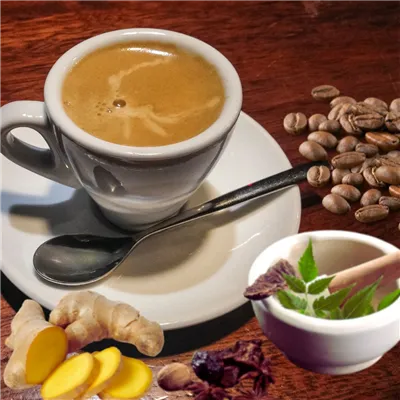 Ginger Coffee Drink | Fusion Food Haus