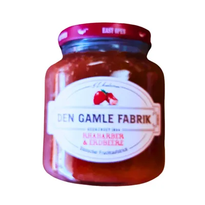 Rhubarb Strawberry Den Gamle | Fusion Food Haus