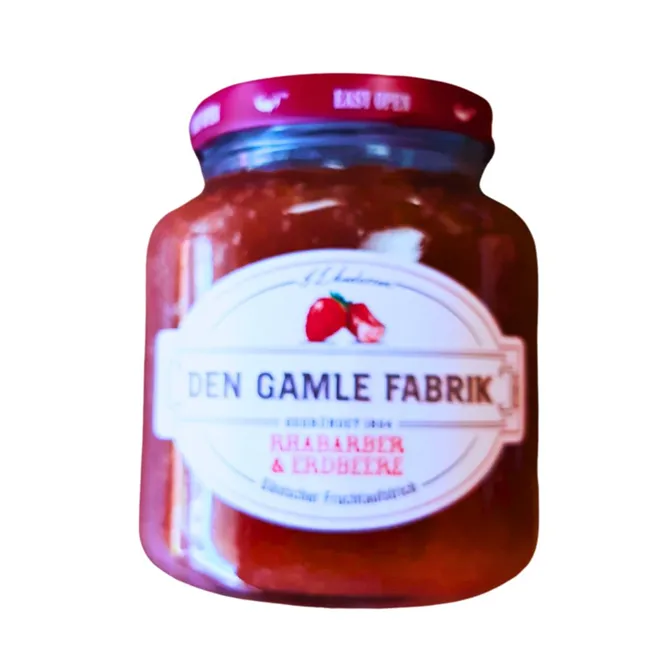 Rhubarb Strawberry Den Gamle | Fusion Food Haus