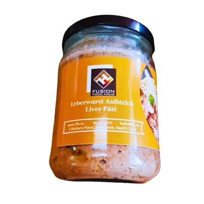 Leberwurst Liver Pate | Fusion Food Haus