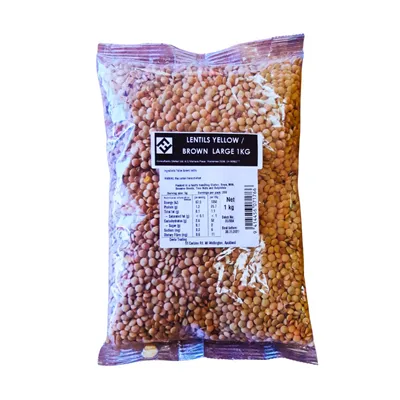 Lentils Yellow Brown | Fusion Food Haus